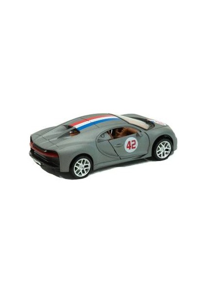 Oyuncak Metal Model Bugatti Çek Bırak Gri 12CM modelleri