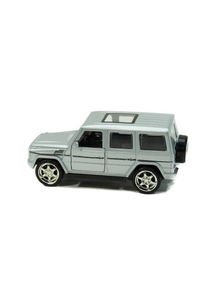 Metal Mercedes G63 Çek Bırak Model Araba Gri 12 cm modelleri