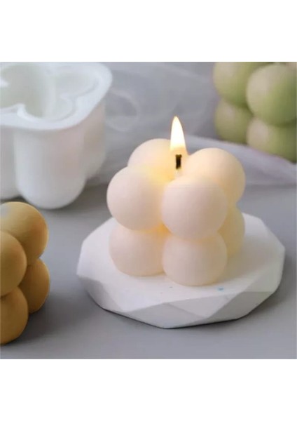 Çoklu Bubble Mum Silikon Kalıbı 15 Li Küçük Boy indirimleri