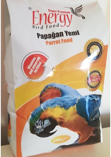 Papağan Yemi 500 gr x 12 Adet