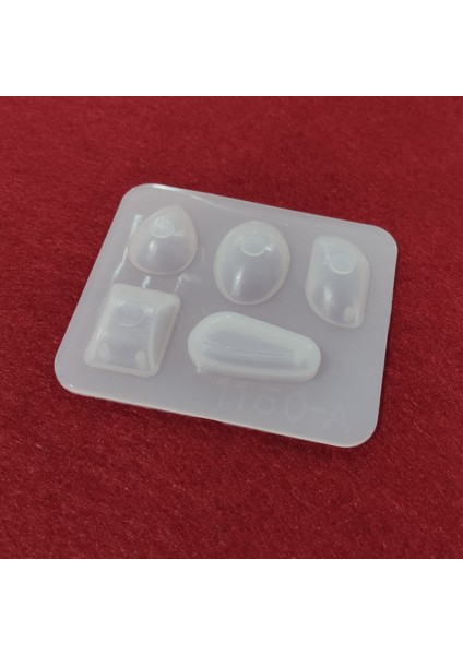 Çoklu Oval Reçine Epoksi Kalıp - Kolye Ucu Takı 5'li -Kod:114 modelleri