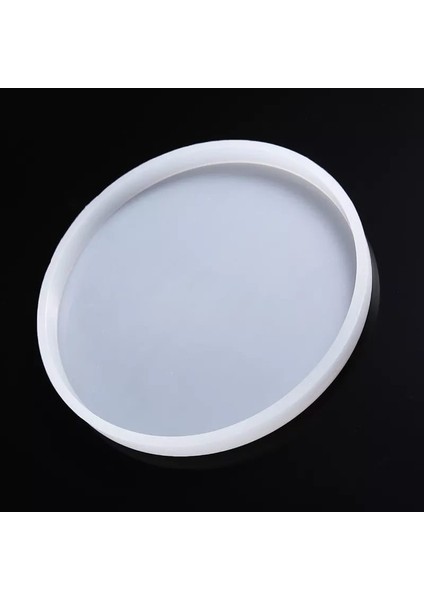 Yuvarlak Bardak Altı Reçine Epoksi Silikon Kalıp - 12,5 x 12,5 cm x 8.5 mm-Kod:1016 fiyatları