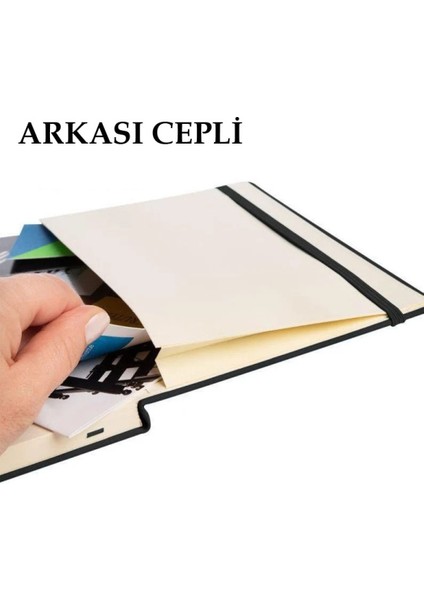 Promosyon Denizi Kişiye Özel Desen  Motifli  Kutulu Ajanda ve Kalem Seti (PRM304