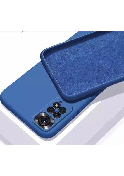 Xiaomi Redmi Note 11S Uyumlu Kılıf Kamera Lens Korumalı Içi Kadife Yumuşak Silikon Iz Bırakmaz