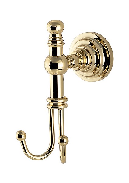 Paslanmaz Pirinç OT10-002.1 Ottoman Bornozluk Havlu Askısı Altın