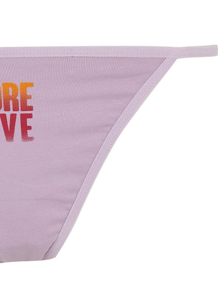 Fall in Love Baskılı String Külot X8217AZ22SM modelleri