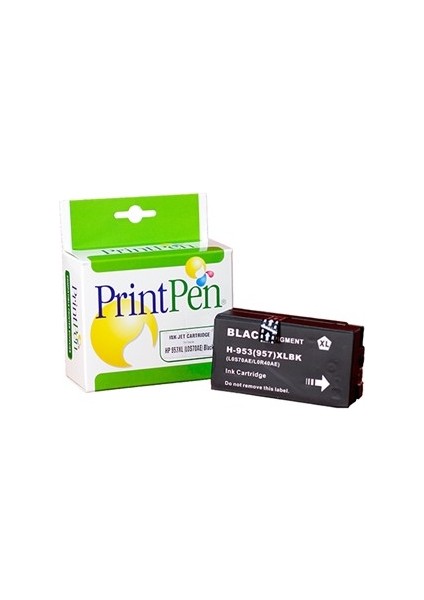 Hp 953XL (L0S70AE) Black New Firmware Yüksek Kapasite (50, 0ml.) Yeni Verisyon Muadil Kartuş