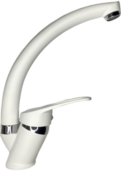 Beyaz Krom Mutfak Eviye Bataryası Çift Su Girişli fiyatları