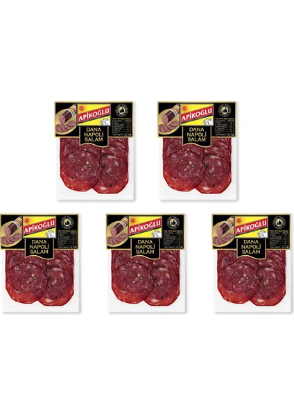 Dana Napoli Salam Beşli Paket (Toplam 350 Gr.)