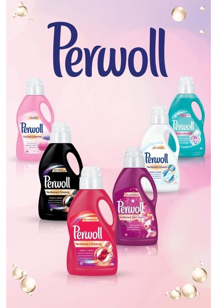 Yenileme Renkli 2x2.97L & Perwoll Yenileme Siyah 2x2.97L (4'lü Set)