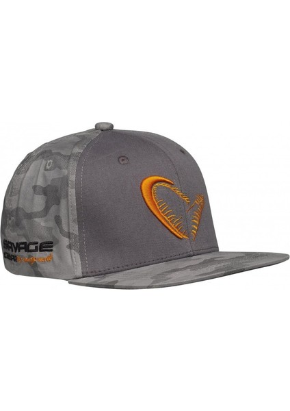 Savage Gear Flex Fit Camo Cap One Size Camo /grey