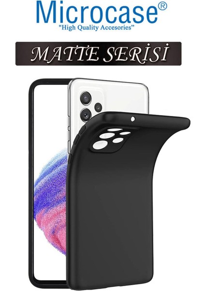 Samsung Galaxy A33 5g Matte Serisi Silikon Tpu Kılıf - Siyah