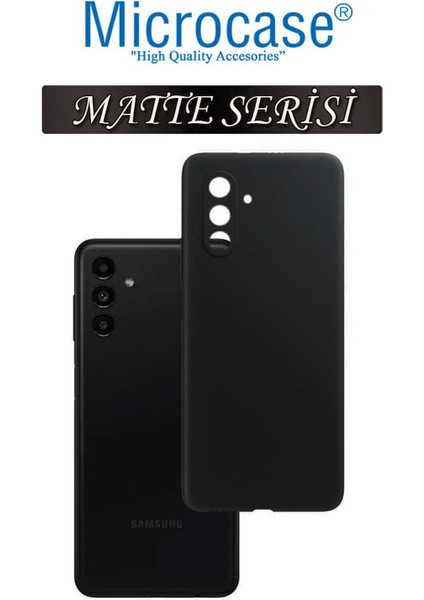 Samsung Galaxy A13 5g Matte Serisi Silikon Tpu Kılıf - Siyah