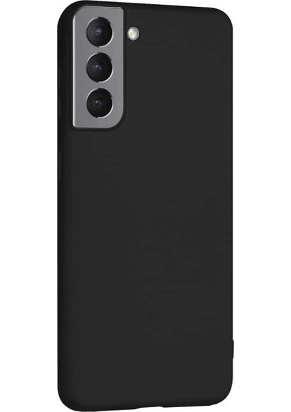 Samsung Galaxy S22 Premium Matte Silikon Kılıf - Siyah