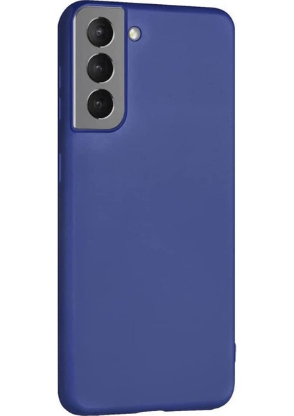 Samsung Galaxy S22 Plus Premium Matte Silikon Kılıf - Lacivert