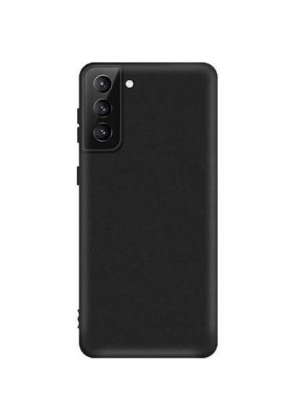 Samsung Galaxy S21 Premium Matte Silikon Kılıf - Siyah