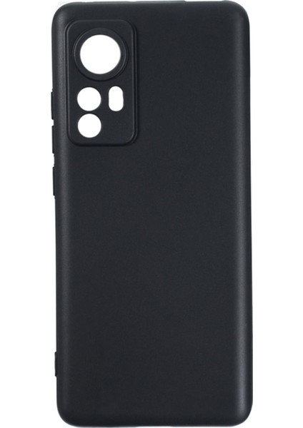 Xiaomi 12 Pro Elektrocase Serisi Silikon Kılıf - Siyah
