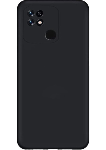 Xiaomi Redmi 10C Matte Serisi Silikon Tpu Kılıf - Siyah