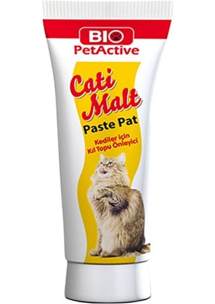 Pet Active Cati Malt Paste Tüy Yumaği Önleyici Kedi Vitamini 100 ml