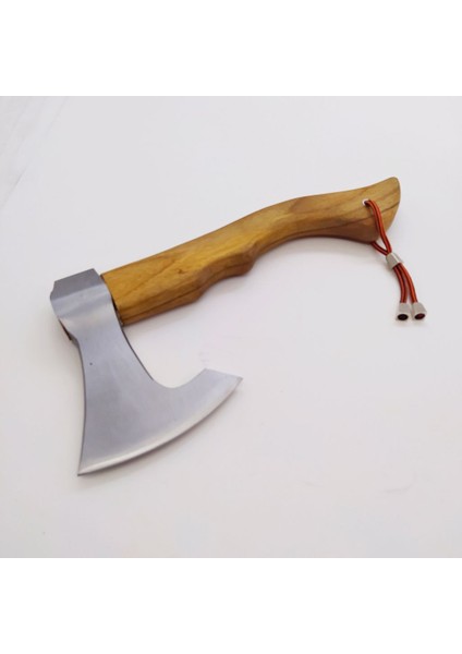 El Yapımı - Kamp Baltası - Viking Baltası Ceviz Saplı