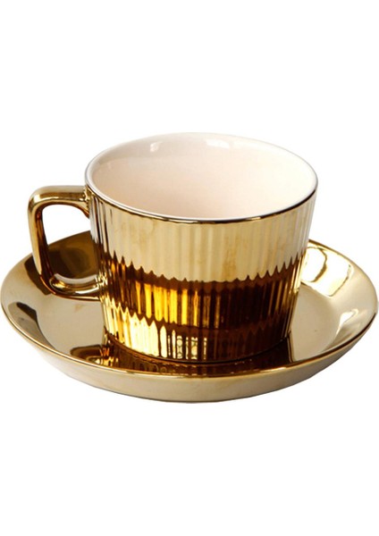 Altın Seramik Kahve Seti Beyaz (Yurt Dışından) fırsatları