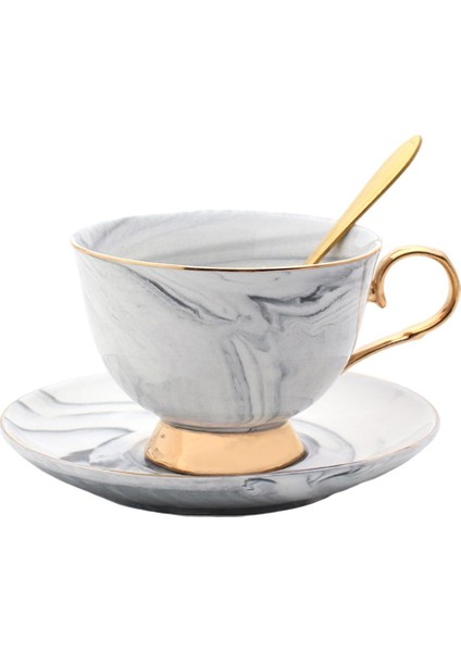 Kahve Fincanı ve Tabağı Latte Çay Bardağı (Yurt Dışından)