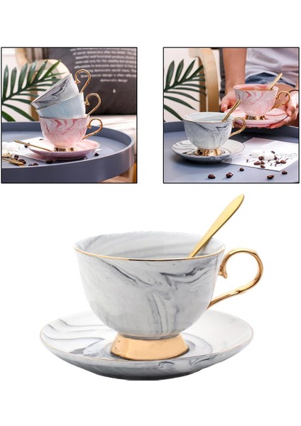 Kahve Fincanı ve Tabağı Latte Çay Bardağı (Yurt Dışından) fırsatları