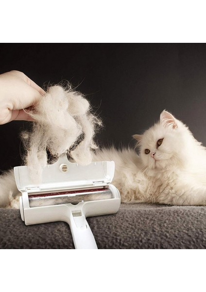 Hazneli Kedi Köpek Evcil Hayvan Kazak Kıyafet Elbise Halı Yatak Tüy Temizleyici Kıl Toz Toplayıcı fiyatları