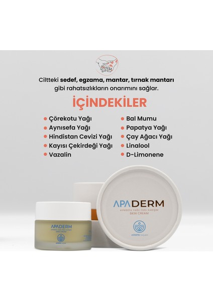 Cilt Döküntüsü Kremi Aynısefa Özlü Onarıcı Özel Karışım 50 ml