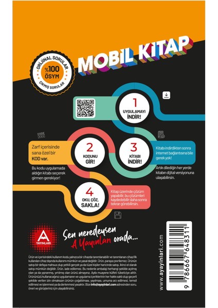 TYT – AYT Mobil Kitap Son 5 Yıl Kimya (Ciltli) fiyatları
