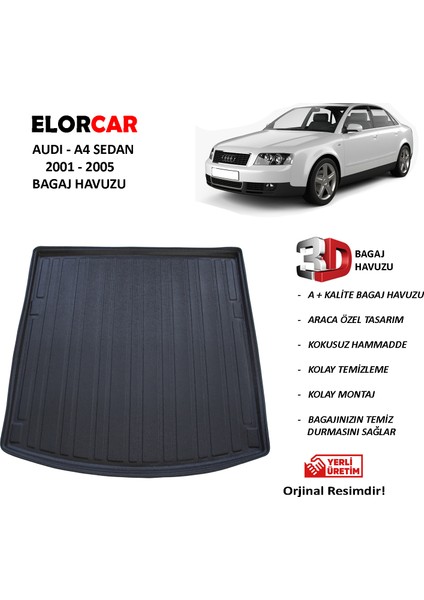 Audı A4 Sedan B6 Kasa 2001 2005 Bagaj Havuzu fiyatları
