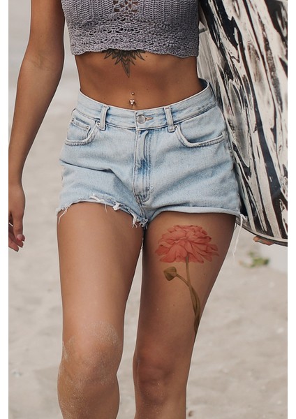 Bahar Çiçekleri Geçici Dövme,geçici Tattoo ,vücut Dövme,kol Bilek Dövme,boyun Dövme,sırt Dövme