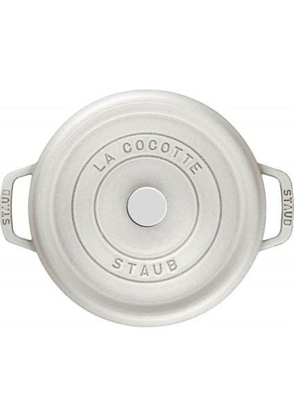 405014140 Döküm Tencere Trüf Beyazı, 28 cm