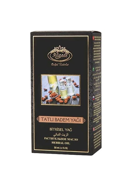 Saf Tatlı Badem Yağı (50 Cc)