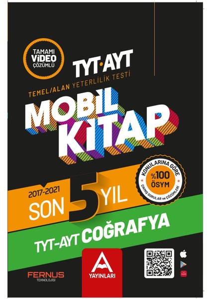 TYT – AYT Mobil Kitap Son 5 Yıl Coğrafya (Ciltli)