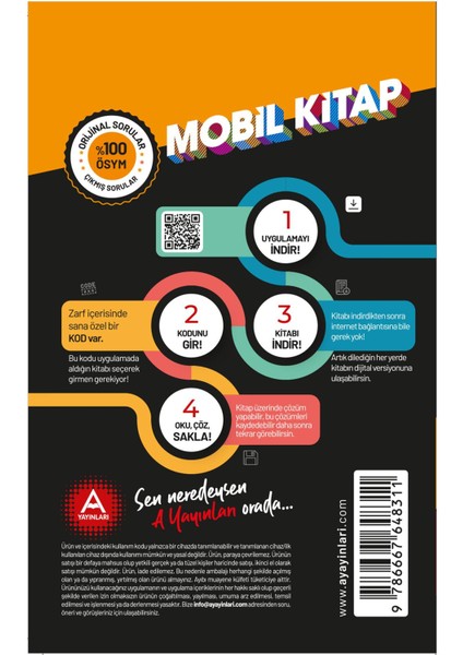 TYT - AYT Mobil Kitap Son 5 Yıl Tarih (Ciltli)