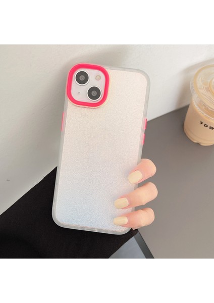 Iphone 12 Pro Red Için Lazer Glitter Telefon Kılıfı (Yurt Dışından)