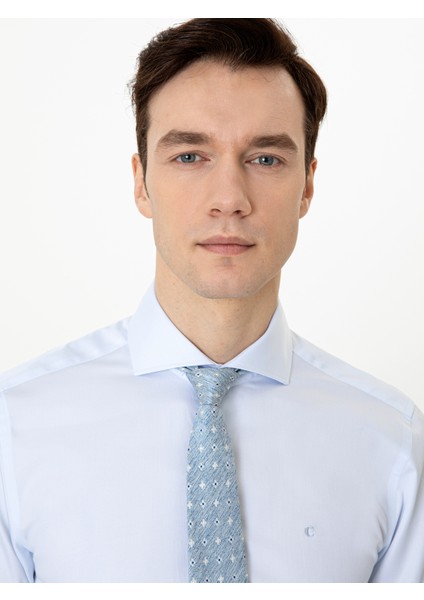 Mavi Gomlek Uzunkol 50250845-VR003