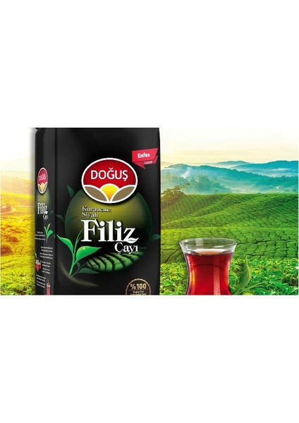 Siyah Filiz Çayı 1000 gr x 2'li Paket modelleri