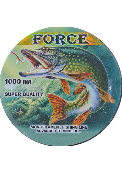 Force 1000M Sazan Yayın Turna Alabalık Misinası Beyaz modelleri