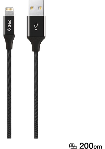 2 Yıl Garantili Alumi Cable Xl Iph. Şarj Kablosu 2 Metre modelleri