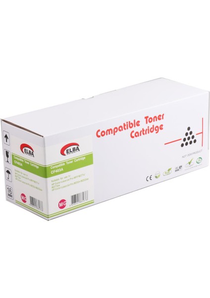 Basic Hp CF403A Kırmızı Muadil Toner 201A M227-M252