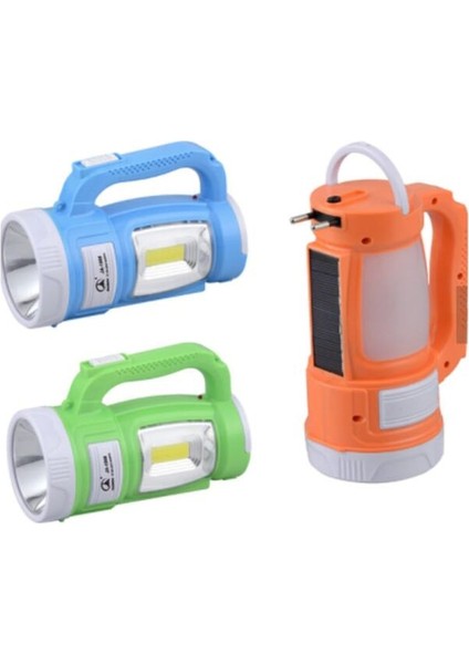 5 Watt Çift Taraflı Cob Smd Led'li Güneş Enerjili Işıldaklı El FeneriHilall Shop