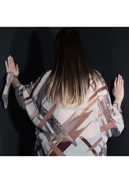 Paredora Cappuccino Kimono Pareo