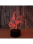 Renk Değiştiren 3D Dekoratif Şekilli LED Lamba - 12 cm (Yurt Dışından) 1