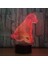 Renk Değiştiren 3D Dekoratif Şekilli LED Lamba - 12 cm (Yurt Dışından) 1