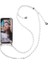 Samsung Galaxy S7 Edge Kılıf Omuz Boyun Askılı Ipli Şeffaf Antişok X-Rop Kılıf Dört Köşeli Darbe Koruma 2