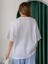 Kadın Çizgili Figür Kalp T-Shirt Have A Holiday Baskılı 1