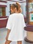 Kadın Beyaz Urban Baskılı T-Shirt 2