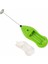 Pilli Mini Mixer Kahve Süt Köpürtücü Karıştırıcı Cappuccino Mixer Yeşil 1
